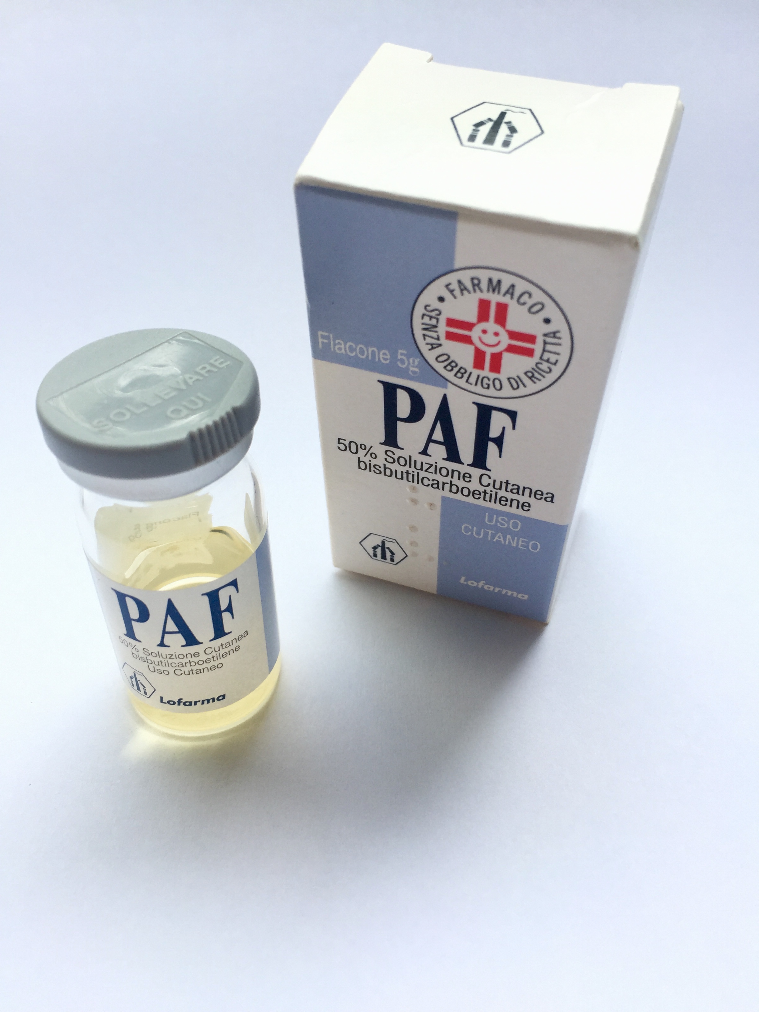 PAF*SOLUZ CUT FL 5G 500MG/ML - Farmacia Murachelli Di Putelli dr. Giovanni