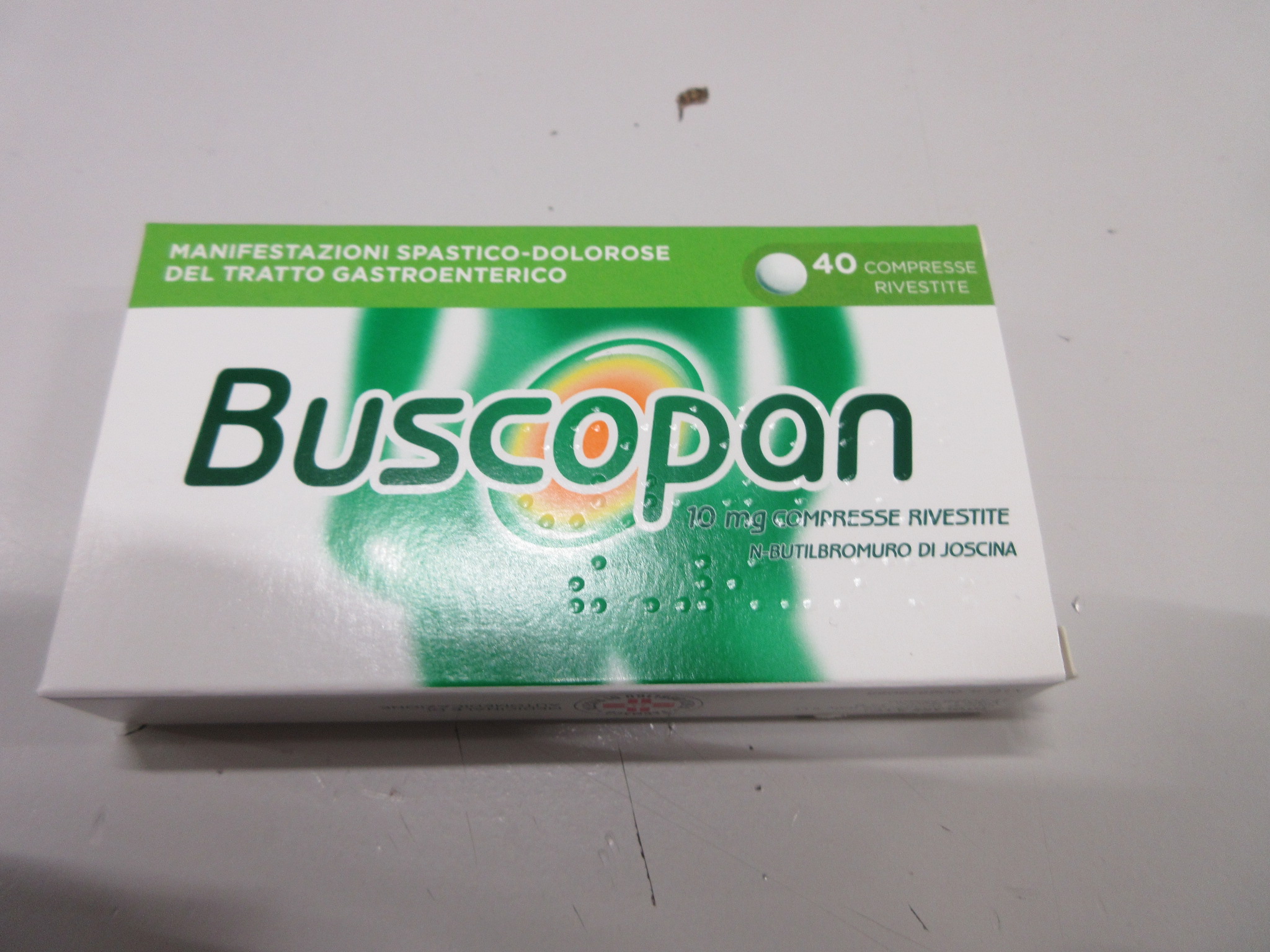 BUSCOPAN*40CPR RIV 10MG - Farmacia Murachelli Di Putelli dr. Giovanni