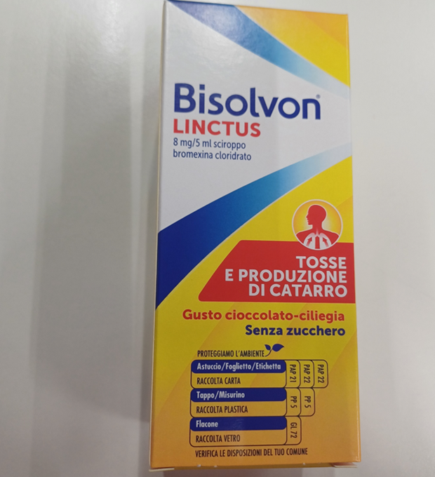 BISOLVON*SCIR FL 200ML 8MG/5ML - Farmacia Murachelli Di Putelli dr. Giovanni
