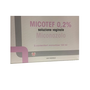 MICOTEF*SOL VAG 5FL 150ML 0,2% - Farmacia Murachelli Di Putelli dr. Giovanni