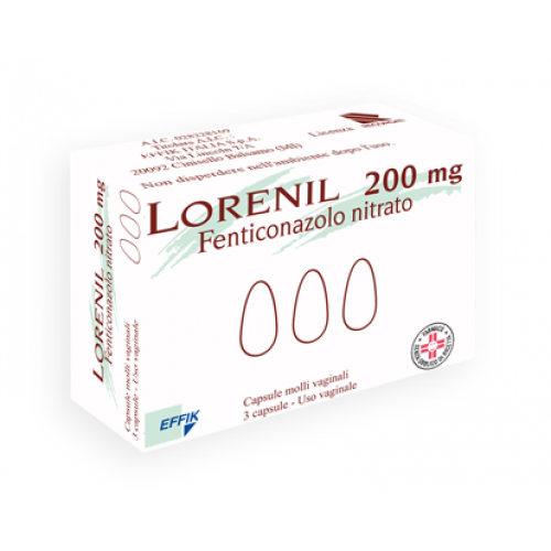 LORENIL*3CPS MOLLI VAG 200MG - Farmacia Murachelli Di Putelli dr. Giovanni