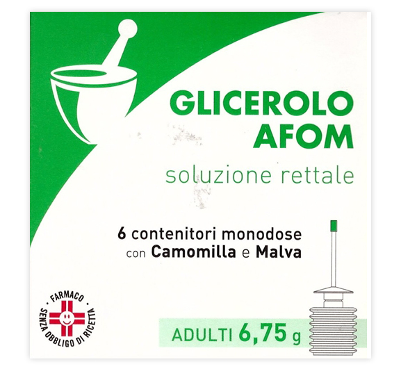 GLICEROLO AFOM*AD 6CONT 6,75G - Farmacia Murachelli Di Putelli dr. Giovanni