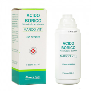ACIDO BORICO MV*3% 500ML - Farmacia Murachelli Di Putelli dr. Giovanni