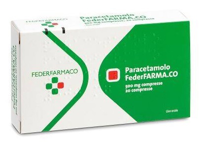 PARACETAMOLO F*20CPR 500MG - Farmacia Murachelli Di Putelli dr. Giovanni