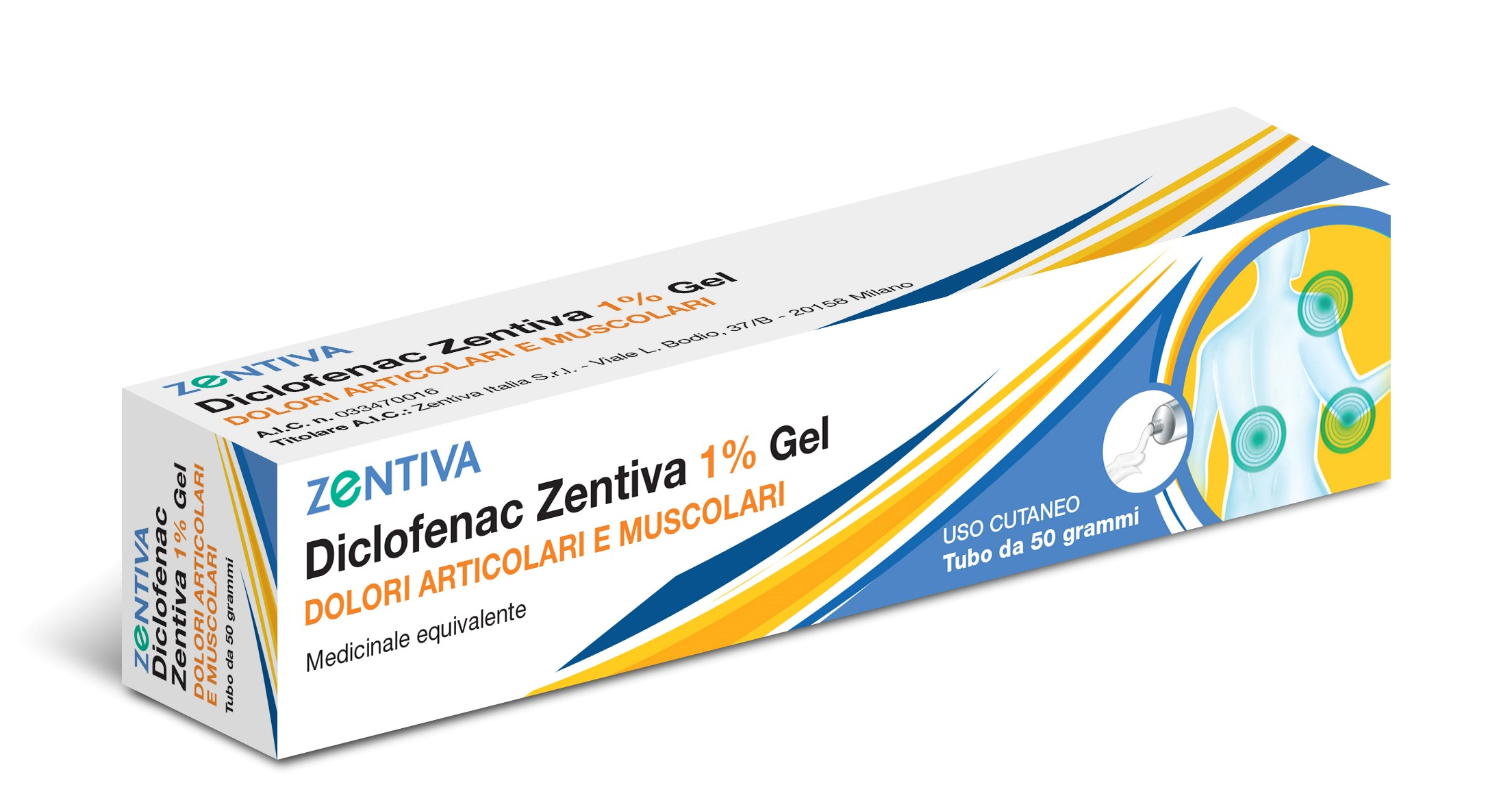 DICLOFENAC ZENTIVA*GEL 50G 1% - Farmacia Murachelli Di Putelli dr. Giovanni