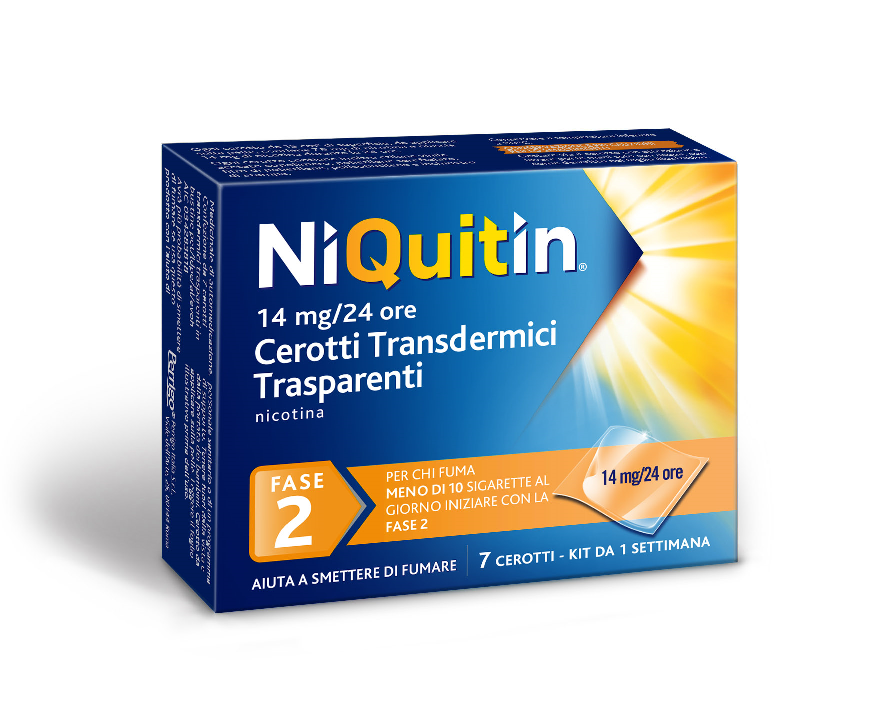 NIQUITIN*7CER TRANSD 14MG/24H - Farmacia Murachelli Di Putelli dr. Giovanni
