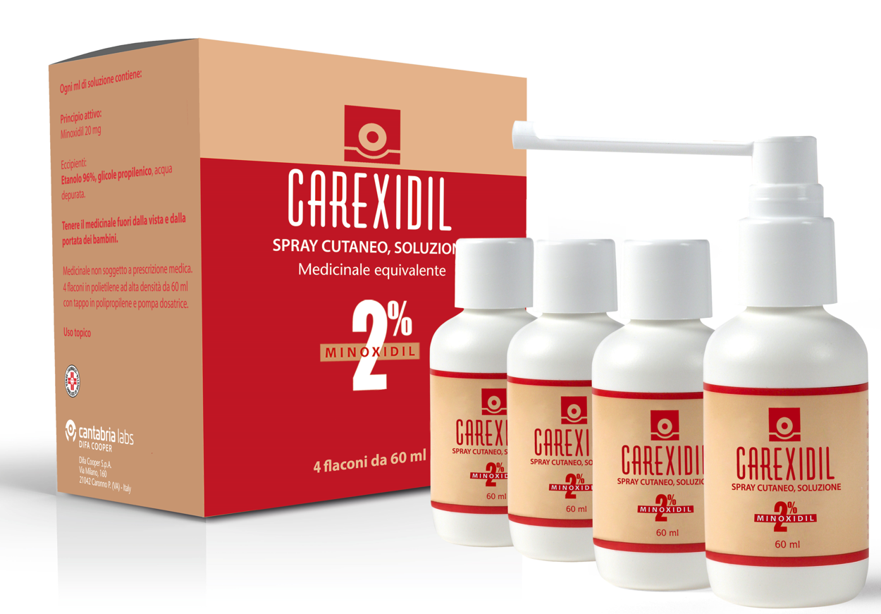 CAREXIDIL*4FL SOLUZ CUT 60ML2% - Farmacia Murachelli Di Putelli dr. Giovanni