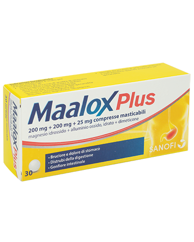 MAALOX PLUS*30CPR MAST - Farmacia Murachelli Di Putelli dr. Giovanni