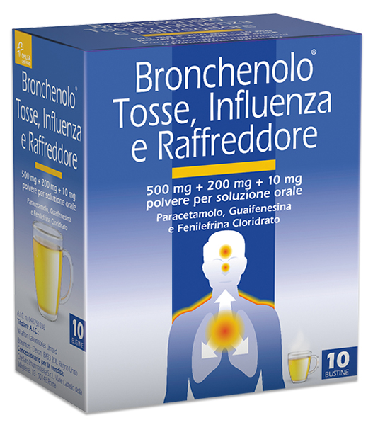 BRONCHENOLO TOSS INFL RAF*10BS - Farmacia Murachelli Di Putelli dr. Giovanni