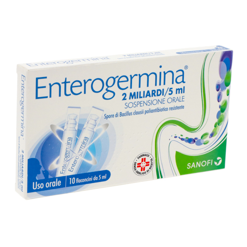 ENTEROGERMINA*OS 10FL 2MLD/5ML - Farmacia Murachelli Di Putelli dr. Giovanni
