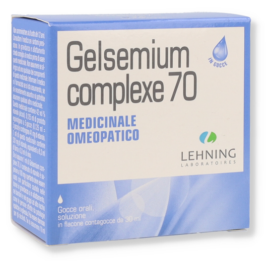 GELSEMIUM COMPLEXE L70*1FL30ML - Farmacia Murachelli Di Putelli dr. Giovanni