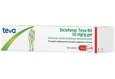 DICLOFENAC TEVA*GEL 60G 10MG/G - Farmacia Murachelli Di Putelli dr. Giovanni