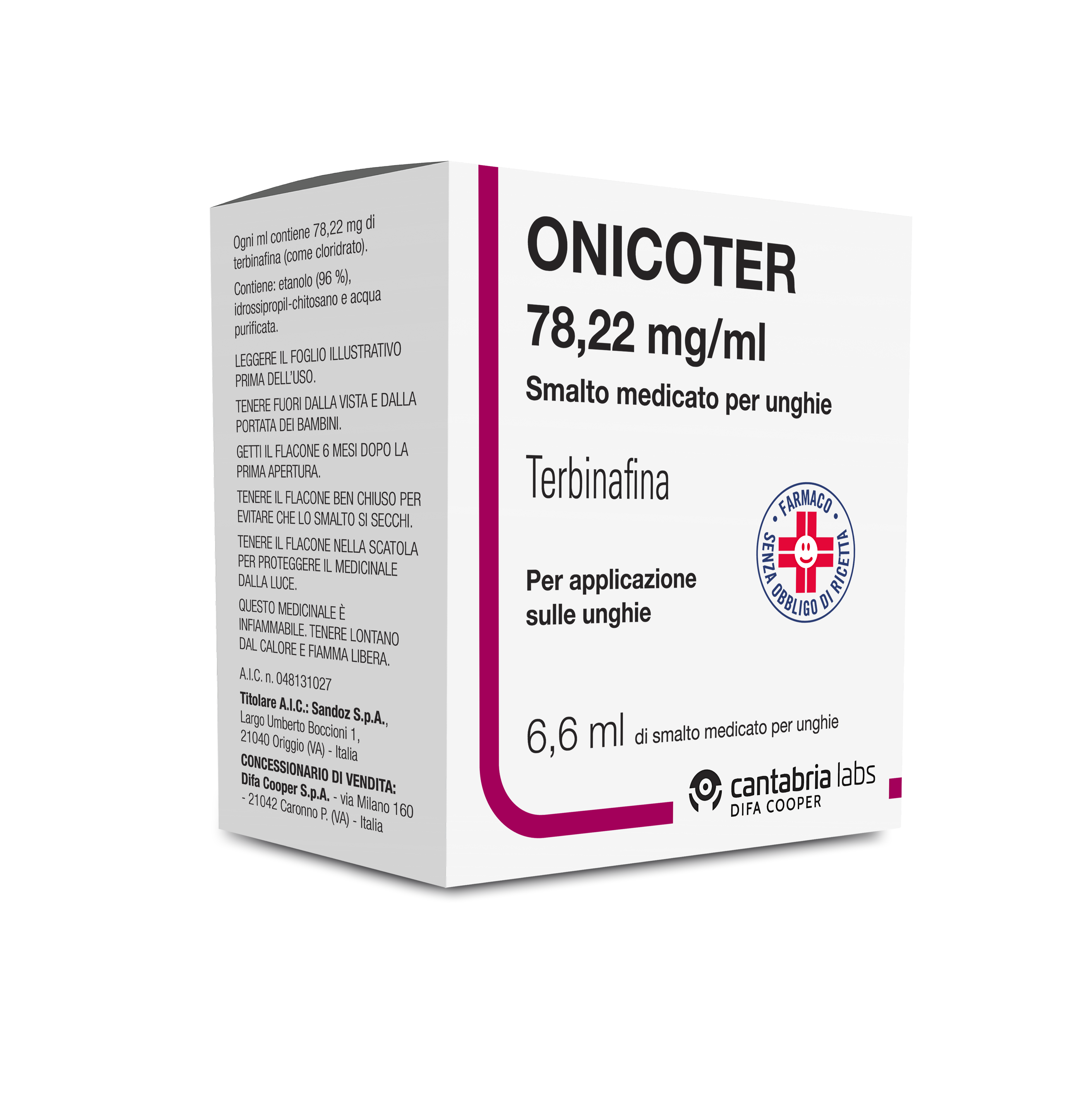 ONICOTER*SMALTO MED 1FL 6,6ML - Farmacia Murachelli Di Putelli dr. Giovanni