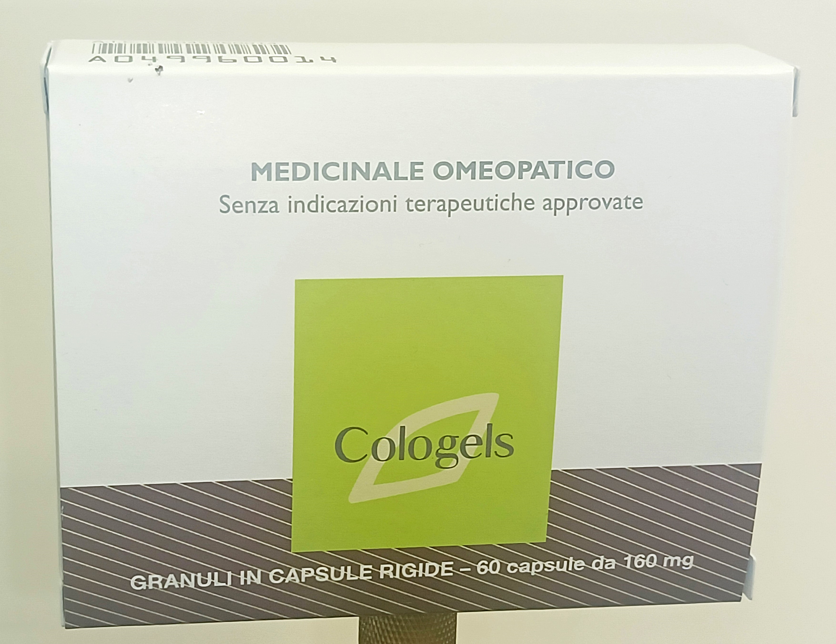 COLOGELS*60CPS 160MG - Farmacia Murachelli Di Putelli dr. Giovanni