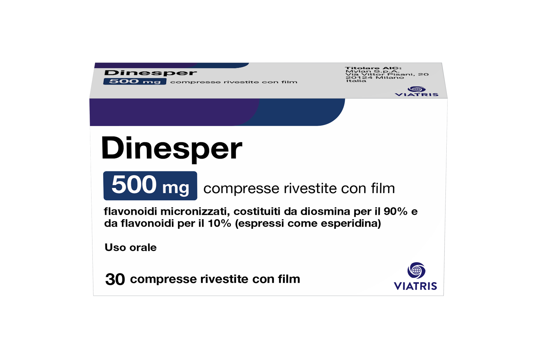 DINESPER*30CPR RIV 500MG - Farmacia Murachelli Di Putelli dr. Giovanni