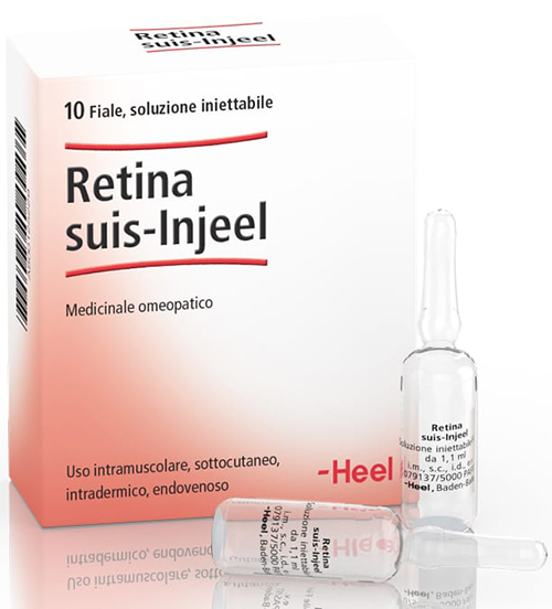 RETINA SUIS INJEEL 10 FIALE 1,1 ML HEEL - Farmacia Murachelli Di Putelli dr. Giovanni