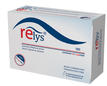 RELYS MONODOSE SOLUZIONE OFTALMICA 30 MINICONTENITORI DA 0,5 ML SENZA CONSERVANTI - Farmacia Murachelli Di Putelli dr. Giovanni