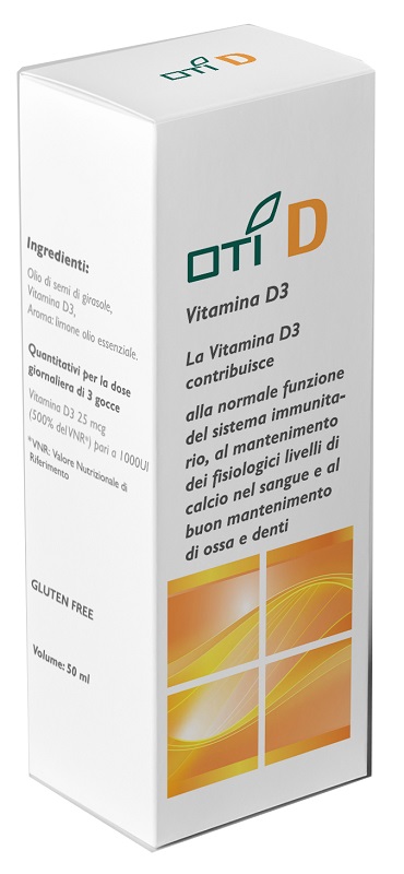 OTI D VITAMINA D3 GOCCE 50ML - Farmacia Murachelli Di Putelli dr. Giovanni