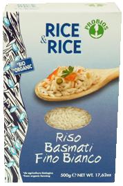 RICE&RICE RISO BASMATI BIANCO 500 G - Farmacia Murachelli Di Putelli dr. Giovanni