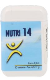 NUTRI 14 60 COMPRESSE - Farmacia Murachelli Di Putelli dr. Giovanni
