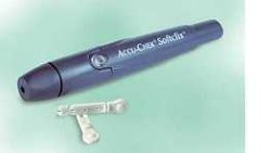 PENNA PUNGIDITO ACCU-CHEK SOFTCLIX + 25 LANCETTE SOFTCLIX + MANUALE DI UTILIZZO - Farmacia Murachelli Di Putelli dr. Giovanni