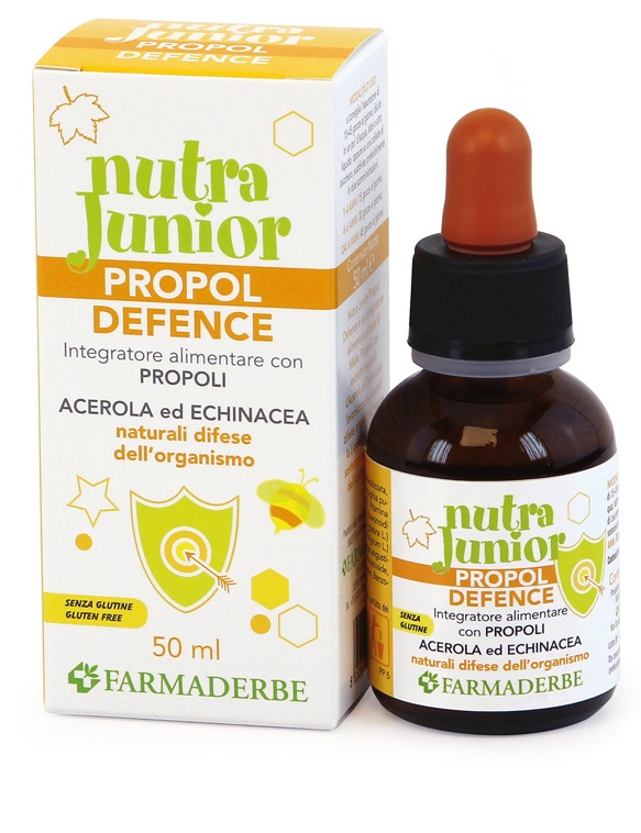 NUTRA JUNIOR PROPOLDEFENS GOCCE 50 ML - Farmacia Murachelli Di Putelli dr. Giovanni