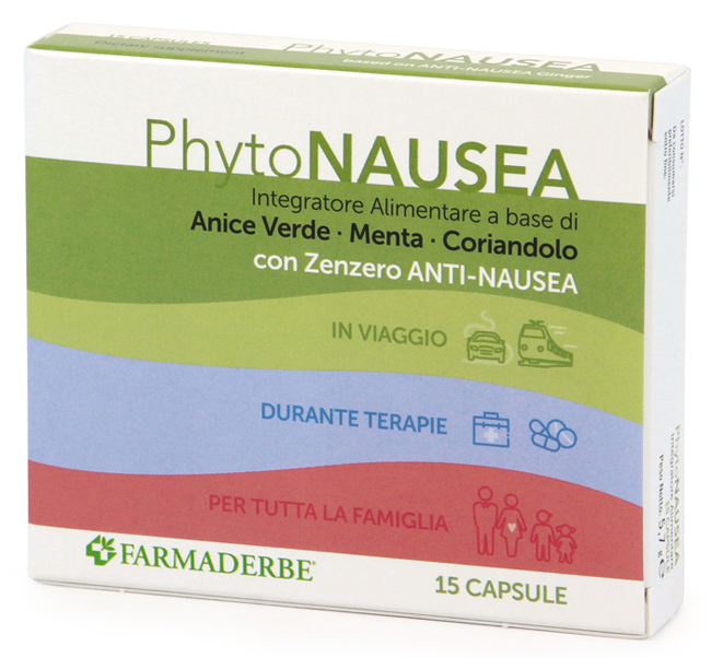 PHYTO NAUSEA 15 CAPSULE - Farmacia Murachelli Di Putelli dr. Giovanni