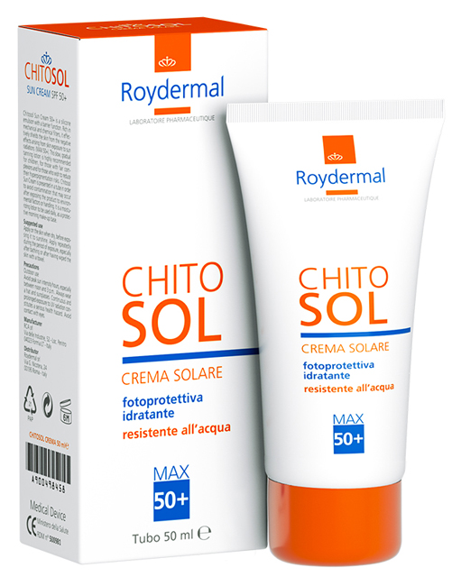CHITOSOL CREMA SOLARE SPF50+ 50 ML - Farmacia Murachelli Di Putelli dr. Giovanni