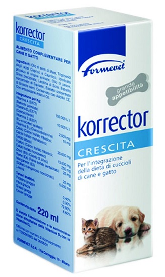 KORRECTOR CRESCITA FLACONE 220 ML - Farmacia Murachelli Di Putelli dr. Giovanni