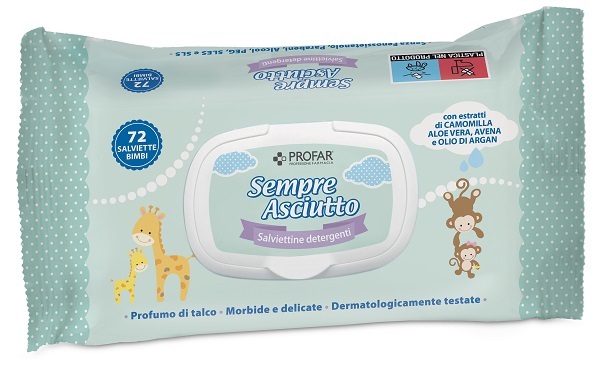 SALVIETTINE UMIDIFICATE SEMPRE ASCIUTTO 72 PEZZI PROFAR - Farmacia Murachelli Di Putelli dr. Giovanni