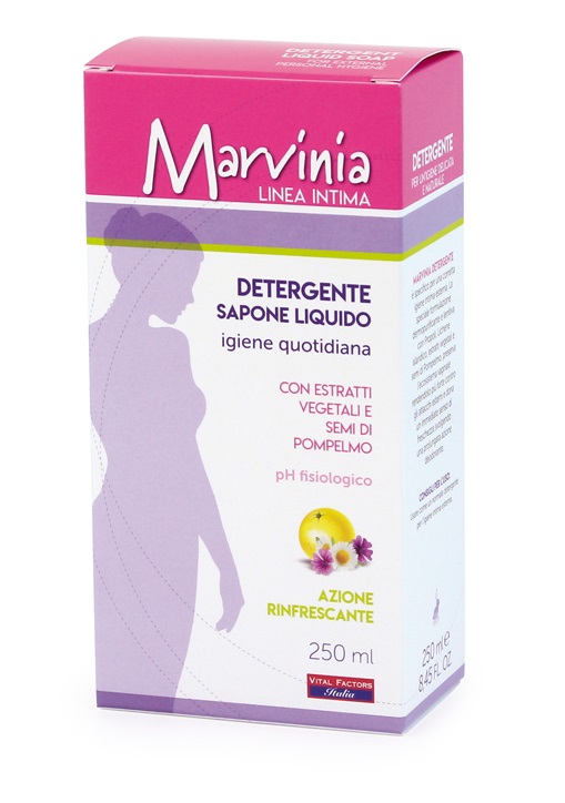 MARVINIA DETERGENTE INTIMO LIQUIDO 250 ML - Farmacia Murachelli Di Putelli dr. Giovanni