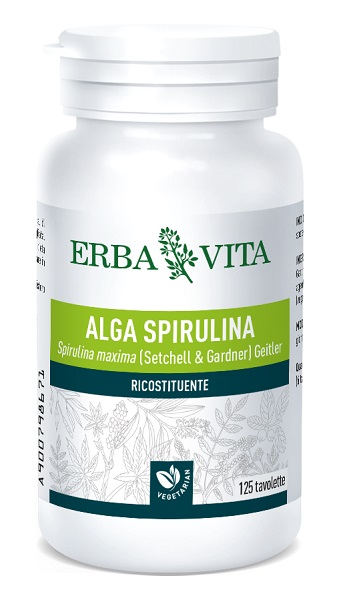 ALGA SPIRULINA 125 TAVOLETTE 400 MG - Farmacia Murachelli Di Putelli dr. Giovanni