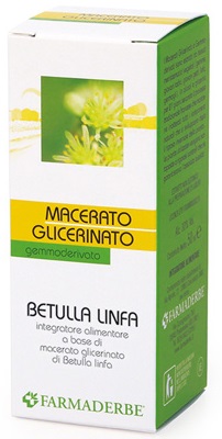 BETULLA LINFA MACERATO GLICERINATO 50 ML - Farmacia Murachelli Di Putelli dr. Giovanni