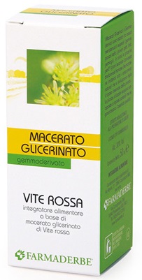 VITE ROSSA MACERATO GLICERINATO 50 ML - Farmacia Murachelli Di Putelli dr. Giovanni