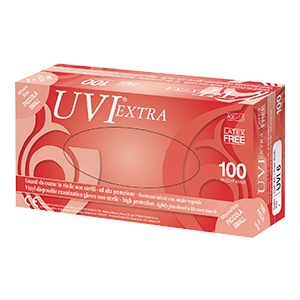 GUANTO IN CLORURO DI POLIVINILE SUPERFICIE LISCIA FINEMENTE TALCATO 10X100 PEZZI - Farmacia Murachelli Di Putelli dr. Giovanni