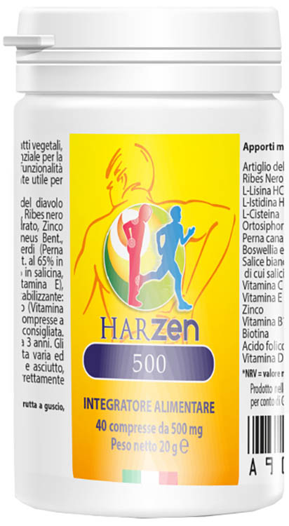 HARZEN 500 40 COMPRESSE - Farmacia Murachelli Di Putelli dr. Giovanni