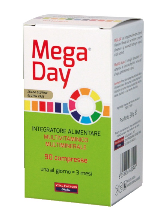 MEGA DAY 90 COMPRESSE - Farmacia Murachelli Di Putelli dr. Giovanni