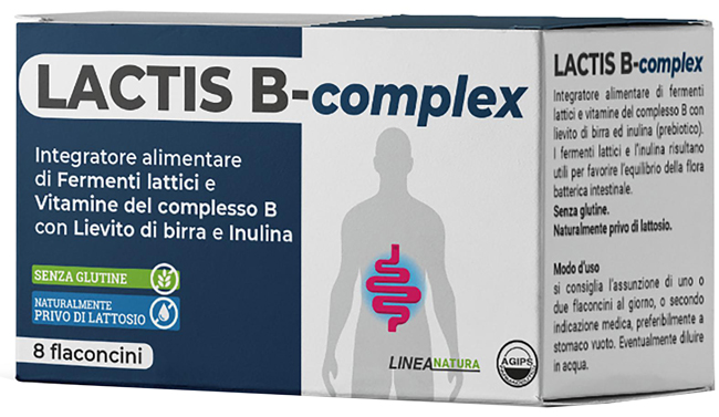 LACTIS B-COMPLEX 8 FLACONCINI 10 ML - Farmacia Murachelli Di Putelli dr. Giovanni