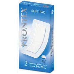 GARZA COMPRESSA PRONTEX SOFT PAD AUTOADESIVA 10X20CM 2 PEZZI - Farmacia Murachelli Di Putelli dr. Giovanni