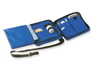 DIABETIC BAG BORSA TERMICA E COOLER VUOTA IN NYLON BLU - Farmacia Murachelli Di Putelli dr. Giovanni