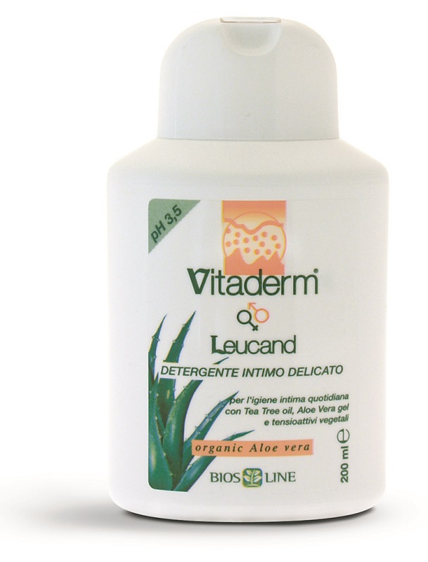 BIOSLINE VITADERM LEUCAND DETERGENTE INTIMO 200 ML - Farmacia Murachelli Di Putelli dr. Giovanni