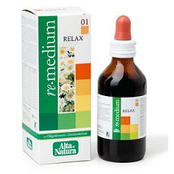 REMEDIUM 01 RELAX GOCCE 100 ML - Farmacia Murachelli Di Putelli dr. Giovanni