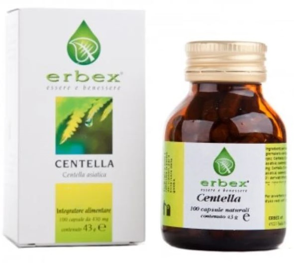 CENTELLA 100 CAPSULE 430MG - Farmacia Murachelli Di Putelli dr. Giovanni