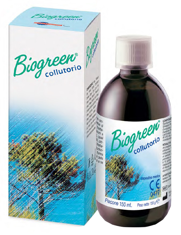 COLLUTORIO BIOGREEN 150 ML - Farmacia Murachelli Di Putelli dr. Giovanni