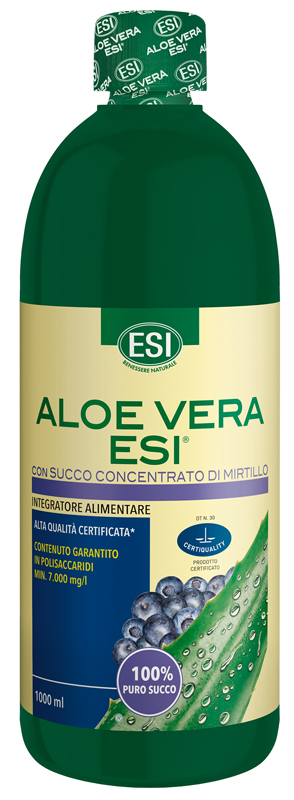 ESI ALOE VERA SUCCO MIRTILLO 1000 ML - Farmacia Murachelli Di Putelli dr. Giovanni