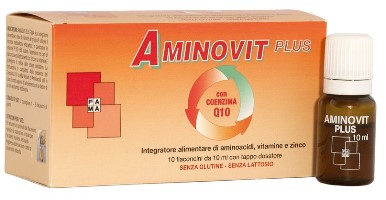 AMINOVIT PLUS COENZIMA Q10 10 FLACONCINI 10 ML - Farmacia Murachelli Di Putelli dr. Giovanni