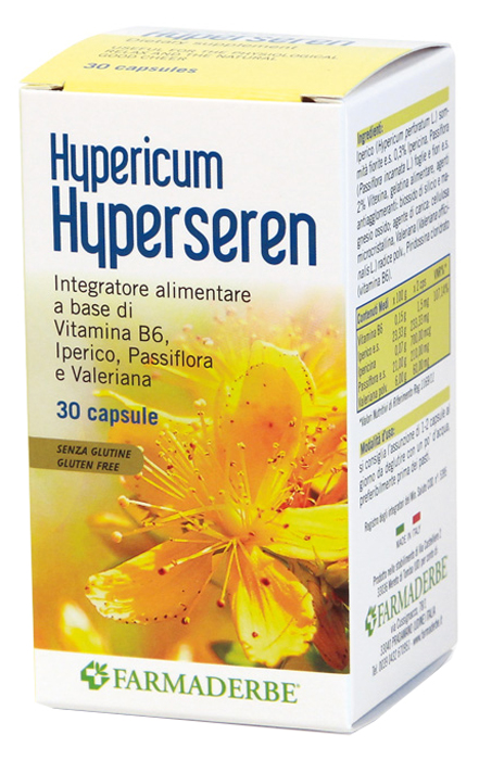 HYPERICUM HYPERSEREN 30 CAPSULE - Farmacia Murachelli Di Putelli dr. Giovanni