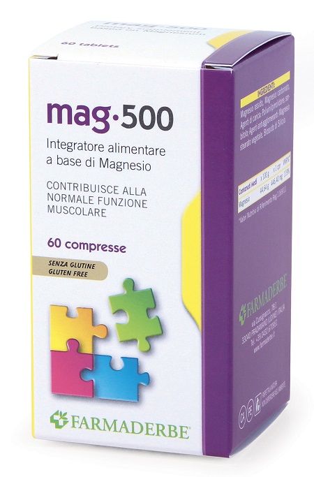 MAG 500 60 COMPRESSE - Farmacia Murachelli Di Putelli dr. Giovanni