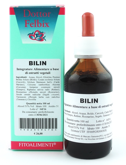 BILIN GOCCE 100 ML - Farmacia Murachelli Di Putelli dr. Giovanni