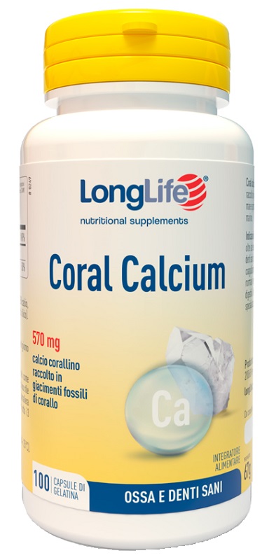 LONGLIFE CORAL CALCIUM 100 CAPSULE DI GELATINA - Farmacia Murachelli Di Putelli dr. Giovanni